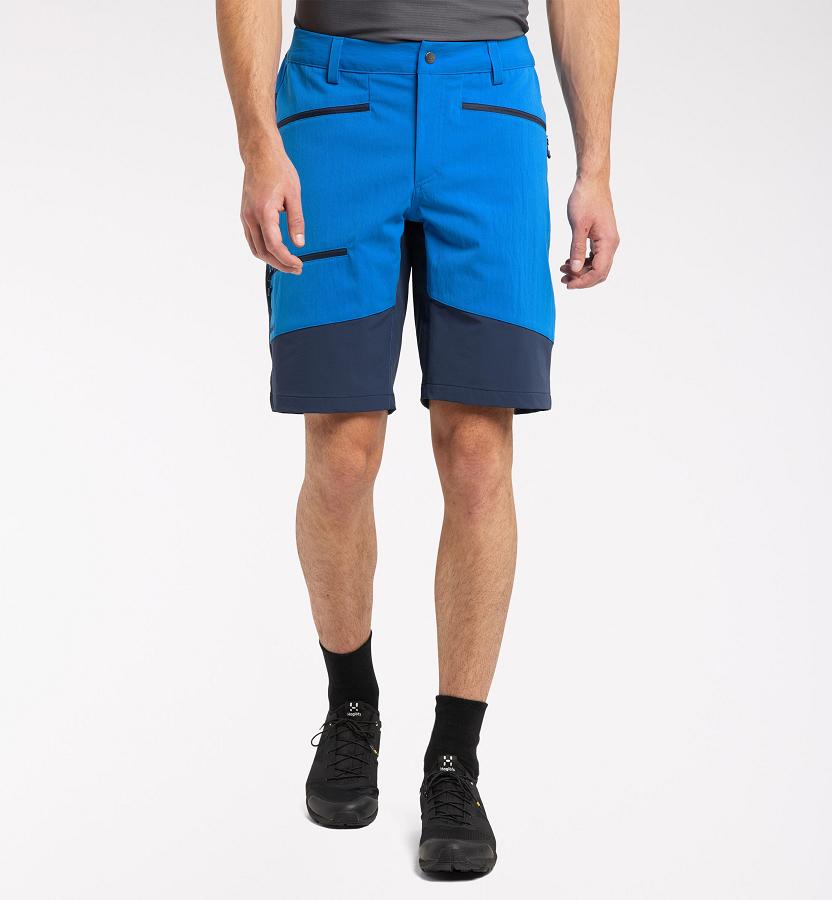 Haglöfs Mens Rugged Flex Shorts Blue New Zealand 81097LHUJ